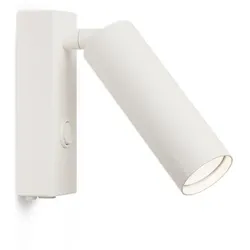 Herstal - Pipeline Wandleuchte Matt White