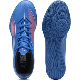 Puma Ultra 6 Play IT Hallenschuhe Herren Ultra Blue/Puma White/Glowing Red 41