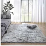 luxuskollektion Teppich Grau/Weiß 80 x 120 cm