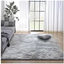 luxuskollektion Teppich Grau/Weiß 80 x 120 cm