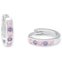 Amor Creolen 2021277 rosa 37364825-0 Silber mit Zirkonia