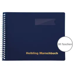 Helbling BMB30 Marschbuch blau 30 Taschen