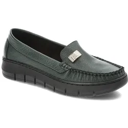 Grüne Halbschuhe Armodo Schlupfschuhe, 38