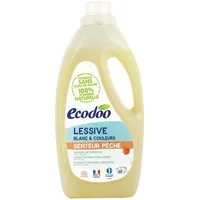 Ecodoo Flüssigwaschmittel, umweltfreundlich, Pfirsichduft, 2 l