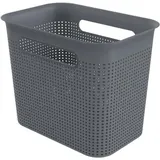 Rotho Aufbewahrungsbox Brisen 7l Kunststoff Anthracite M (Medium)