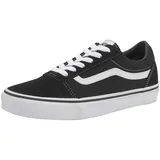 Vans Ward Suede Canvas Black / White 33