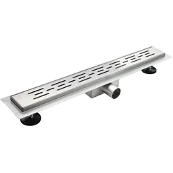 Aloni Edelstahl Duschrinne Bodenablauf Ablaufrinne Duschablauf Ablauf Rinne 50cm