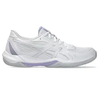 Asics Damen Gel-Flare 12, Netball-Schuhe, White/Pure Silver, 43.5 - 43.5 EU