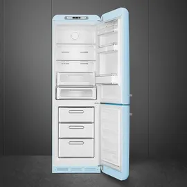 Smeg FAB32RPB6 Retro-Kühl-Gefrierkombination (331 l, 1968 mm hoch, Pastel Blue)