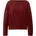 Flauschiger Relaxed-Fit-Pullover mit U-Boot-Ausschnitt Rot 42