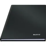 Leitz Notizbuch liniert schwarz, Anzahl der Blätter: 80 Blatt / 160 Seiten, 4002432117000 Leitz