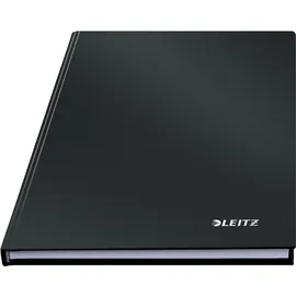 Leitz Notizbuch liniert schwarz, Anzahl der Blätter: 80 Blatt / 160 Seiten, 4002432117000 Leitz