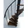 Minka Spindeltreppe Venezia Smart 38 305,5 cm Edelstahl/Holz/PVC/Stahl
