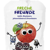 Erdbär Freche Freunde Bio Apfel, Blaubeere, Johannisbeere & Brombeere 100 g