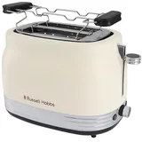 Russell Hobbs Toaster 900 W 2 Scheibe(n) 6 Stufen (Beige)