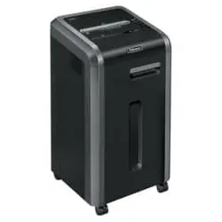 FELLOWES Aktenvernichter 225i anthrazi 4623001 Streifen