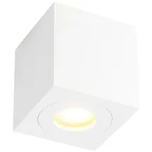 QAZQA - Modernes Badezimmer vor Ort weißes Quadrat IP44 - Capa