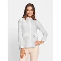 Heine Langarm-Bluse in weiß | Gr.: 40