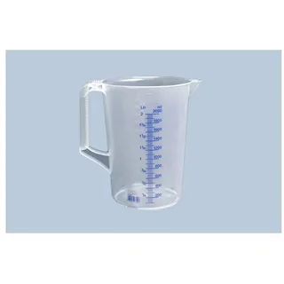 Hünersdorff 937000 Messbecher 2000ml Kunststoff