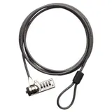Targus Defcon CL Sicherheitsschlosskabel 2.1m schwarz