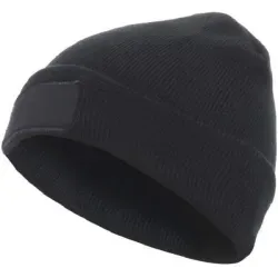 elysee® Wintermütze bedruckbar mit 1 Stück, Farbe: schwarz