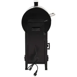 vidaXL Pelletgrill 104 cm mit Schornstein schwarz