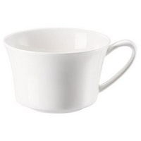Rosenthal Tasse Jade Weiß Tee-Obertasse, Porzellan weiß