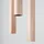 Sollux Lighting Pastelo 3-flg. 19,5 cm rund Holz