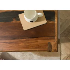 MASSIVMOEBEL24.DE Ancona Dunkelbraun Sheesham 120 x 60 x 40 cm