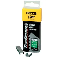 Stanley Klammern Typ G 6mm 1000 St.