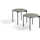Wohnling Couchtisch WL6.695 Metall schwarz 66 x 30 x 66 cm