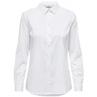 Jdy Damen JDYMIO L/S Shirt WVN NOOS Bluse, White,