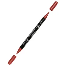 ONLINE USV-Systeme Calli.Brush Pen 6 St. 0,5 mm Metallic Red
