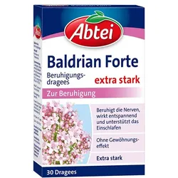 Abtei Baldrian Forte Beruhigungsdragees extra stark 30 St