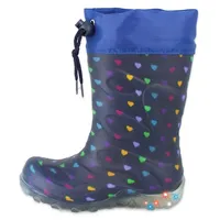 Beck Blinking Hearts für Kinder, blau, Größe 35 EU