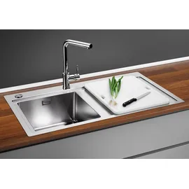 Naber Corno Ora Schrankbreite 45 cm Edelstahl Becken rechts 1014040