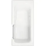 Badewanne mit Tür SCHULTE Q1 Tür rechts 150 x 75 cm mit befliesbarer Front- und