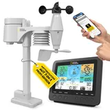 National Geographic WLAN-Farbwetterstation mit 7-in-1-Profi-Sensor