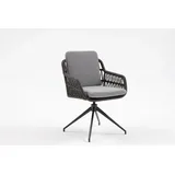 CASANOVA casa NOVA Gartenstuhl ANDRIA 63 x 78 x 61 cm grau