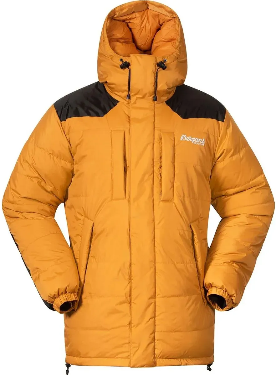 Bergans Expedition Down Unisex Parka arctic ocean yellow/black (21765) S