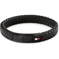 Tommy Hilfiger ROUND BRAIDED BRACELET Schwarz/Blau/Rot 2790662 Größe 19 cm