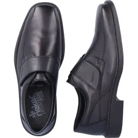 Rieker Herren Halbschuhe in nero/schwarz - 44
