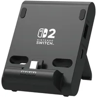 Hori Dual USB PlayStand Halterung schwarz Nintendo Switch 2