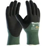 BIG Arbeitsschutz GmbH Schnittschutzhandschuhe MaxiCut®OilTM 44-305 Gr.10 grün/schwarz EN 388 PSA II