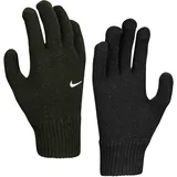 Nike Swoosh Knit Glove in schwarz Größe S/M