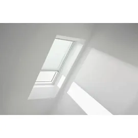 VELUX Plissee Himmelblau 1285, MK06 1285K - 1285K, Farbe Schiene: Premium