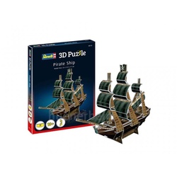 Revell® Puzzle Revell 3D Puzzle: Piratenschiff, Puzzleteile beige