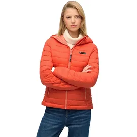 Superdry für Damen. W5011970A Steppjacke Fuji Lite koralle M
