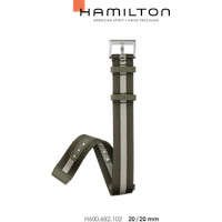 Hamilton Textil Khaki Field Quartz Band-set Nato-grün/beige-20/20 H690.682.102 - grün
