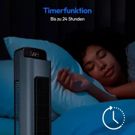 Medion P15 45 cm Turmventilator Grau/Silber